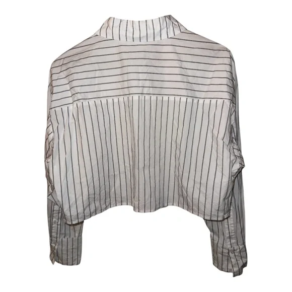 Walter Baker Cropped Montana Shirt Top XL - Picture 3 of 7